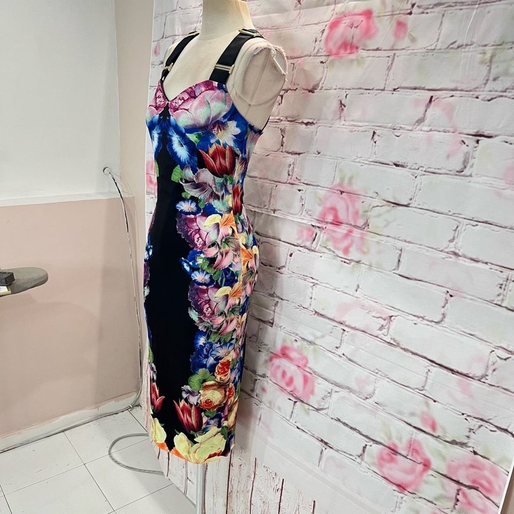 Ted Baker 'Deony' Buckle Strap Sheath Dress size 1 - Picture 7 of 13